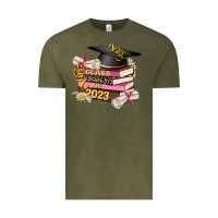 Vintage Olive class of 2023 graduated Vintage Tee - AdoDesignShop
