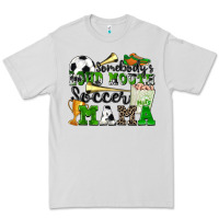 Dove Grey somebody's loud mouth soccer mama Premium Tee - Zillion Design Studio