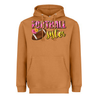 Football Sister Heavyweight Hoodie | Teevron