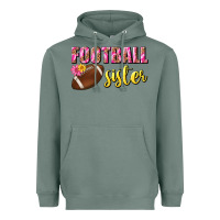 Sage football sister Heavyweight Hoodie - BundleAndBundleShop
