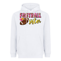White football sister Heavyweight Hoodie - BundleAndBundleShop