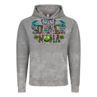 Cloud Rock summer mama Vintage Hoodie - CowhideDigitalArt