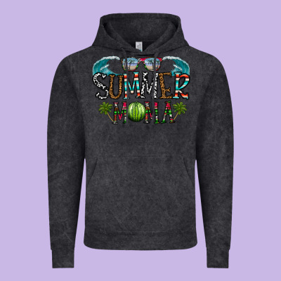 Summer Mama Vintage Hoodie Designed By Cowhidedigitalart