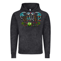 Vintage Black summer mama Vintage Hoodie - CowhideDigitalArt