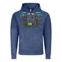 Vintage Denim summer mama Vintage Hoodie - CowhideDigitalArt