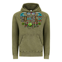 Vintage Olive summer mama Vintage Hoodie - CowhideDigitalArt