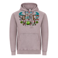 Vintage Zinc summer mama Vintage Hoodie - CowhideDigitalArt