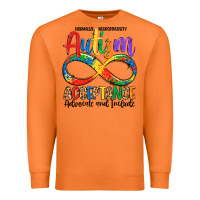 Carrot autism acceptance Premium Sweatshirt - LillyAllenDesigns