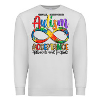 Dove Grey autism acceptance Premium Sweatshirt - LillyAllenDesigns