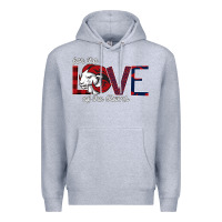 Heather Grey For the Love of the Rams Premium Hoodie - Bettercallsaul