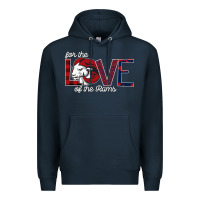 Navy For the Love of the Rams Premium Hoodie - Bettercallsaul