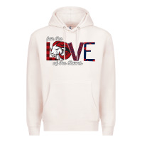 Pale Pink For the Love of the Rams Premium Hoodie - Bettercallsaul