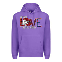 Purple For the Love of the Rams Premium Hoodie - Bettercallsaul