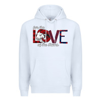 White For the Love of the Rams Premium Hoodie - Bettercallsaul