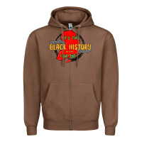 Chestnut black history month Zipper Hoodie - MaliasSmallBusiness