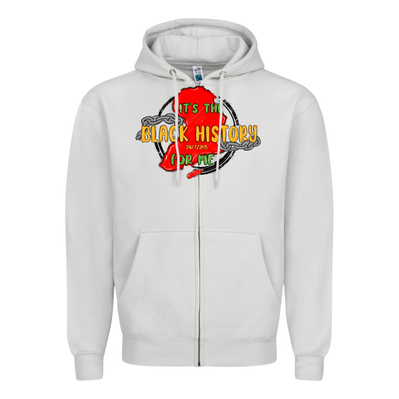 Black History Month Zipper Hoodie by MaliasSmallBusiness | Teevron