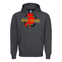 Smoke black history month Zipper Hoodie - MaliasSmallBusiness