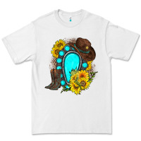 White western turquoise gemstone Premium Tee - Zillion Design Studio