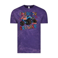 Cloud Purple firework crusher Vintage Tee - Artiststas