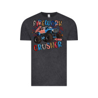 Vintage Black firework crusher Vintage Tee - Artiststas