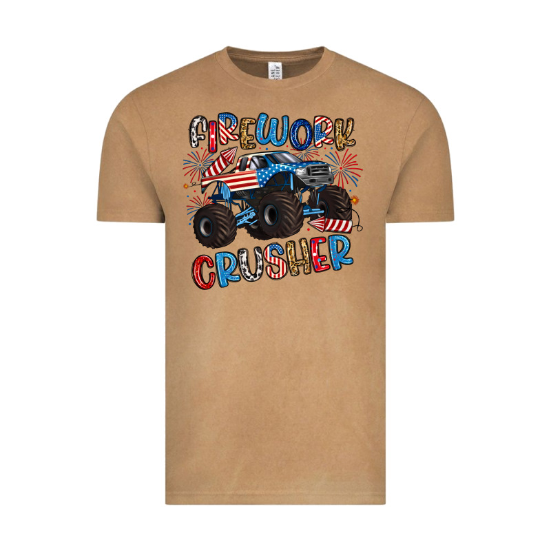 Firework Crusher Vintage Tee by Artiststas | Teevron