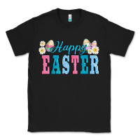 Black happy easter eggs Classic Tee - AdoDesignShop