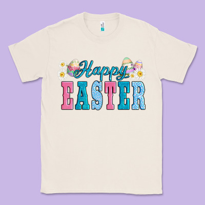 Happy Easter Eggs Classic Tee Designed By Adodesignshop