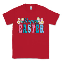 Red happy easter eggs Classic Tee - AdoDesignShop