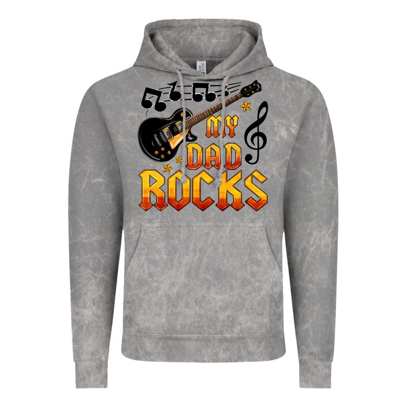My Dad Rocks Vintage Hoodie by HRA Design Shop | Teevron