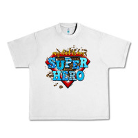 Lunar Rock my dad is my super hero Urban Heavy Tee - AdoDesignShop