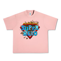 Salmon my dad is my super hero Urban Heavy Tee - AdoDesignShop