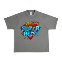 Tornado my dad is my super hero Urban Heavy Tee - AdoDesignShop