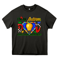 Asphalt im an autism dad whats your superpower Heavy Core Tee - Zillion Design Studio