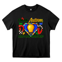 Black im an autism dad whats your superpower Heavy Core Tee - Zillion Design Studio