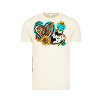Vintage Arctic western leopard pride  hearts Vintage Tee - AdoDesignShop