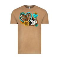 Vintage Camel western leopard pride  hearts Vintage Tee - AdoDesignShop