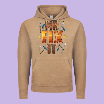 Mr Fix It Vintage Hoodie Designed By Hra Design Shop