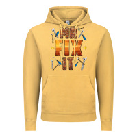 Vintage Mustard mr fix it Vintage Hoodie - HRA Design Shop