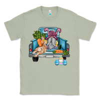 Matcha easter truck with gnome and rabbit Classic Tee - AdoDesignShop