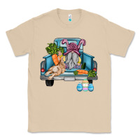 Mushroom easter truck with gnome and rabbit Classic Tee - AdoDesignShop