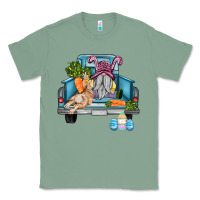 Sage easter truck with gnome and rabbit Classic Tee - AdoDesignShop