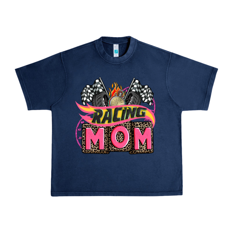 Racing Mom With Racing Oto Equipment Urban Heavy Tee by AdoDesignShop | Teevron