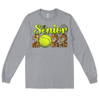 Heather Grey tennis senior 2022 Long Sleeve Tee - BarkalooDesign
