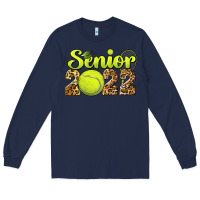 Navy tennis senior 2022 Long Sleeve Tee - BarkalooDesign