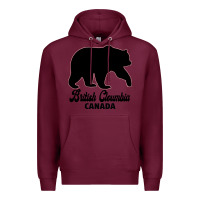Burgundy British Cloumbia Canada Premium Hoodie - Bettercallsaul
