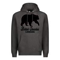Charcoal Heather British Cloumbia Canada Premium Hoodie - Bettercallsaul