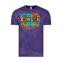 Cloud Purple senior 2024 Vintage Tee - Artiststas