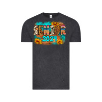 Vintage Black senior 2024 Vintage Tee - Artiststas