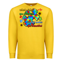 Lemon what makes you different is what makes  you beauti Premium Sweatshirt - LillyAllenDesigns