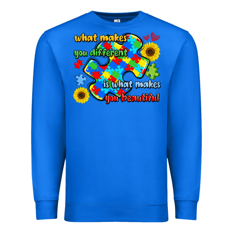 What Makes You Different Is What Makes  You Beauti Premium Sweatshirt by LillyAllenDesigns | Teevron